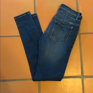 Man Can high rise skinny jeans
